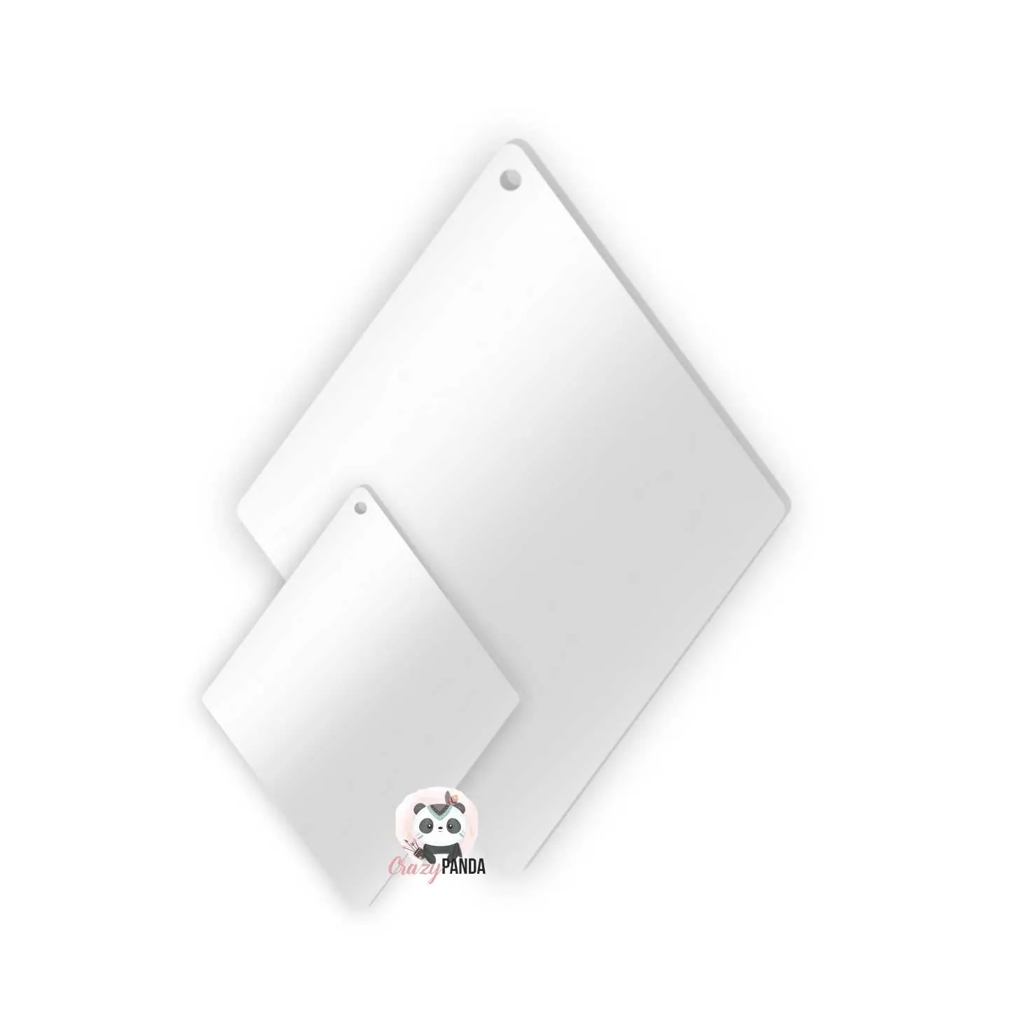 Acrylic Blank Clear Diamont (Sizes)