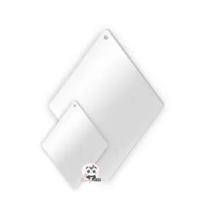 Acrylic Blank Clear Diamont (Sizes)