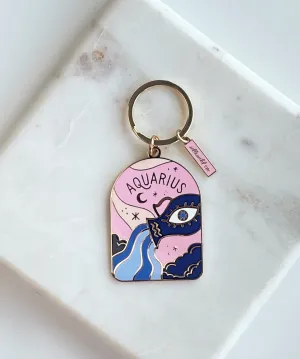 Aquarius Keychain