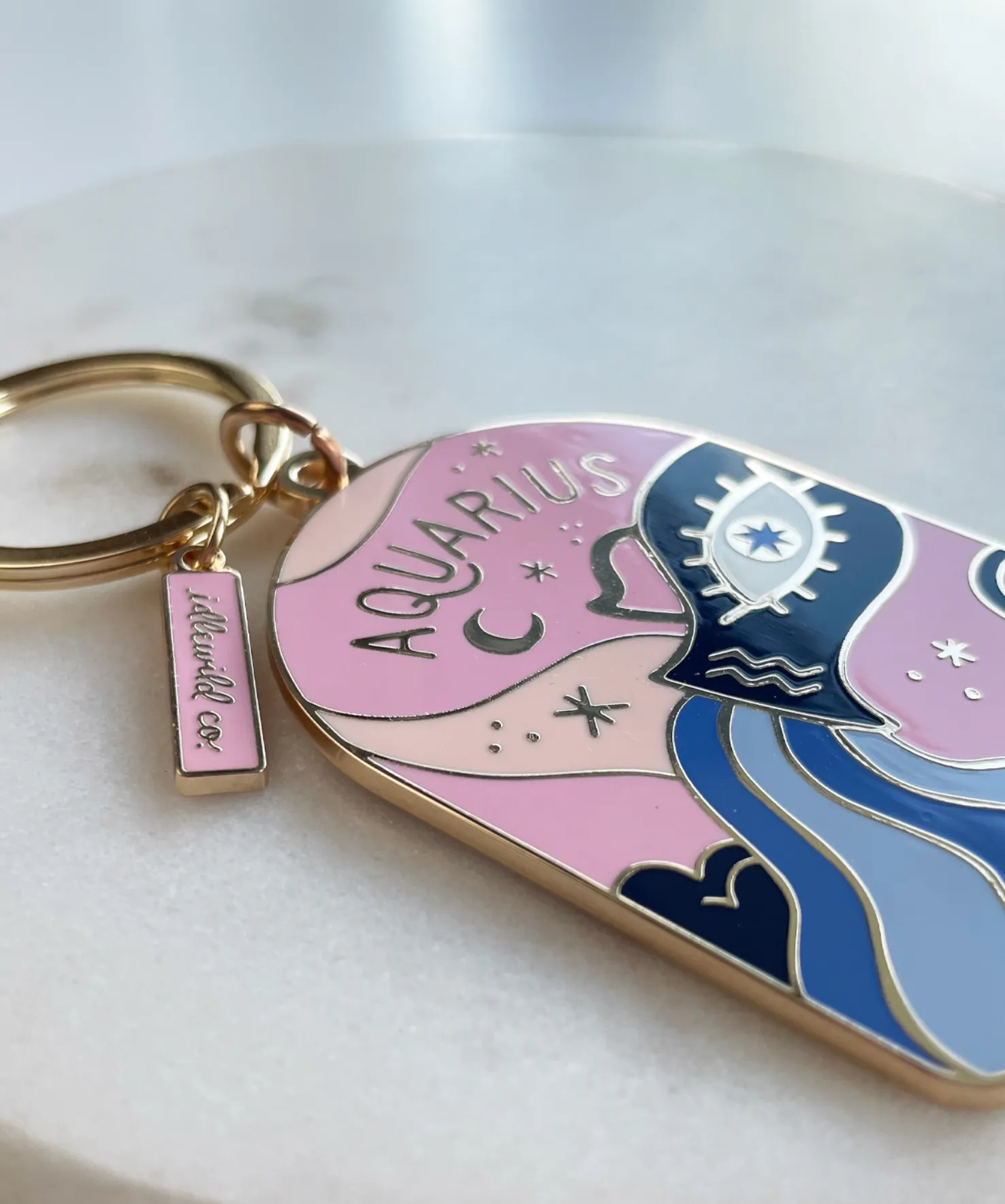 Aquarius Keychain