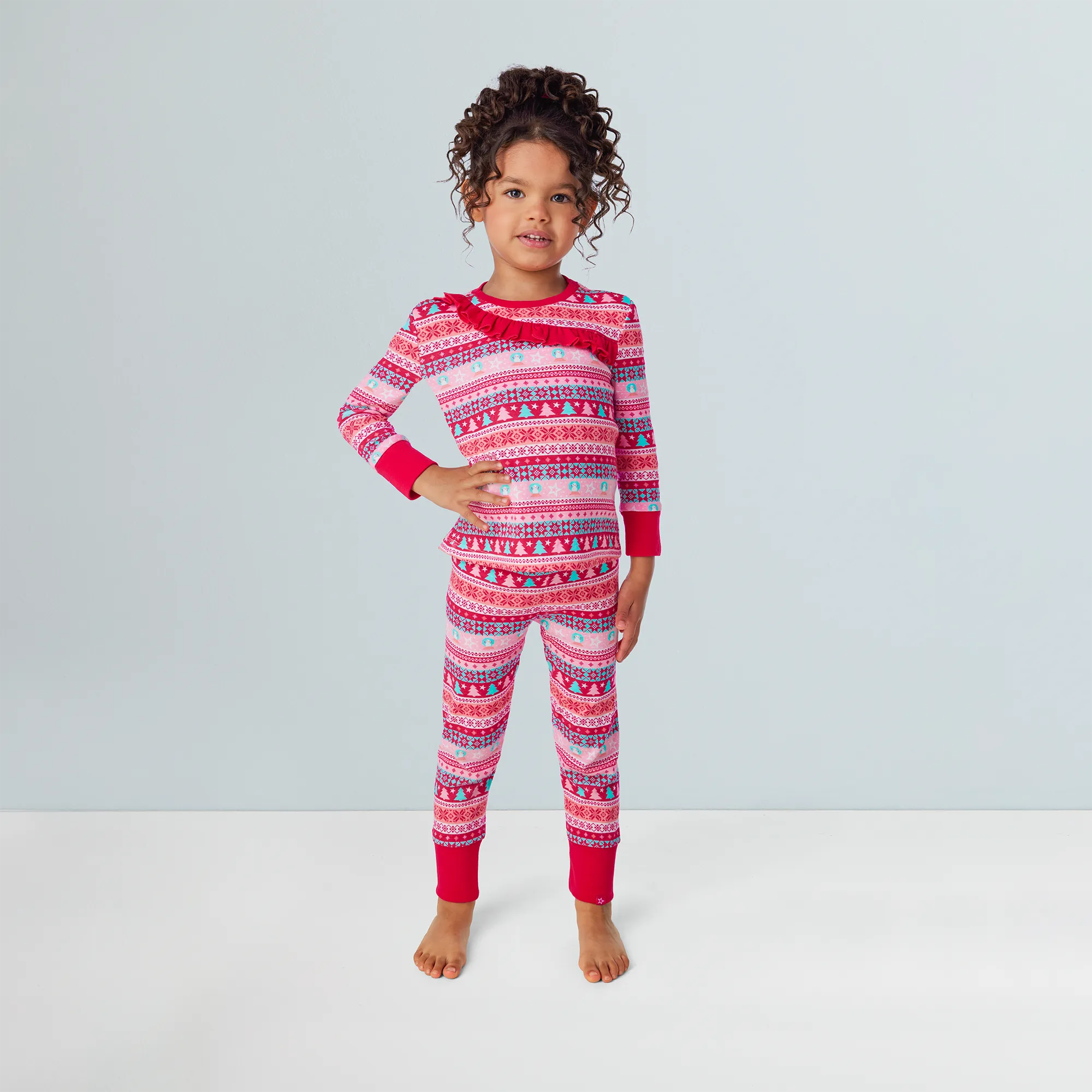 Berry Merry PJs for Little Girls