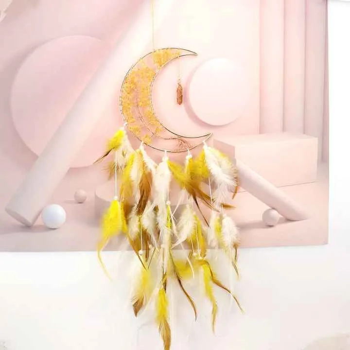 Handmade Home Decor Gift Moon- شكل قمر