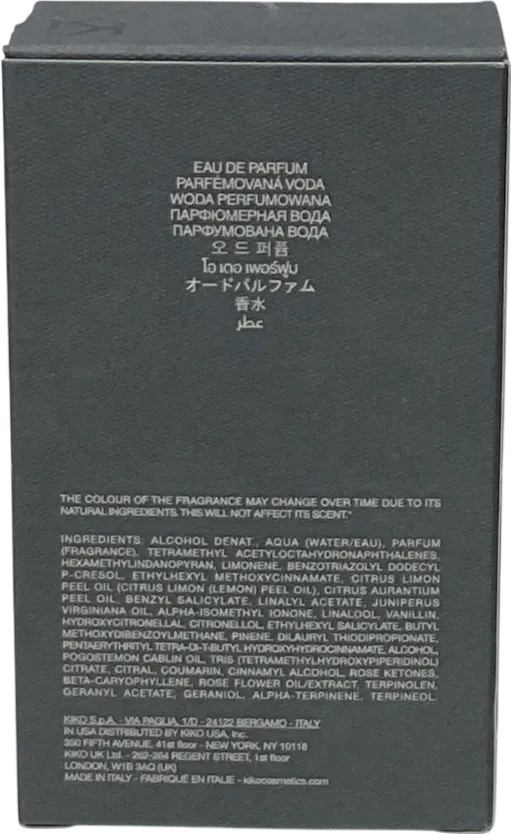 kiko Duomo District Est De Parfum 50ml