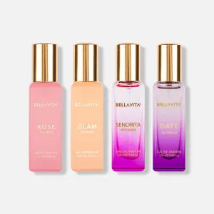 Luxury Perfume Gift Set For Women - 4 x 20mls