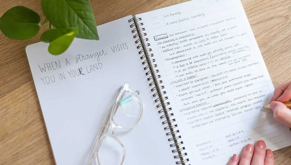 Notebook Magnolia by Church Notes