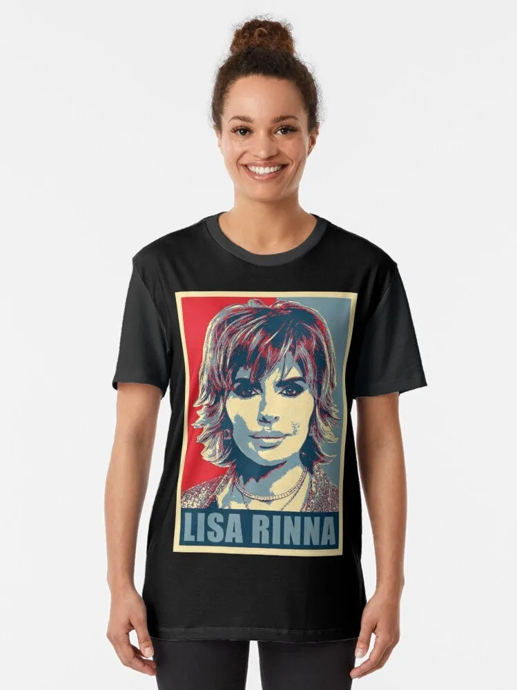 "Lisa Rinna Real Housewives of Beverly Hills Graphic T-Shirt"