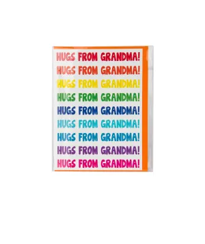 Sunny Marshmallow Hugs from Grandma! Card