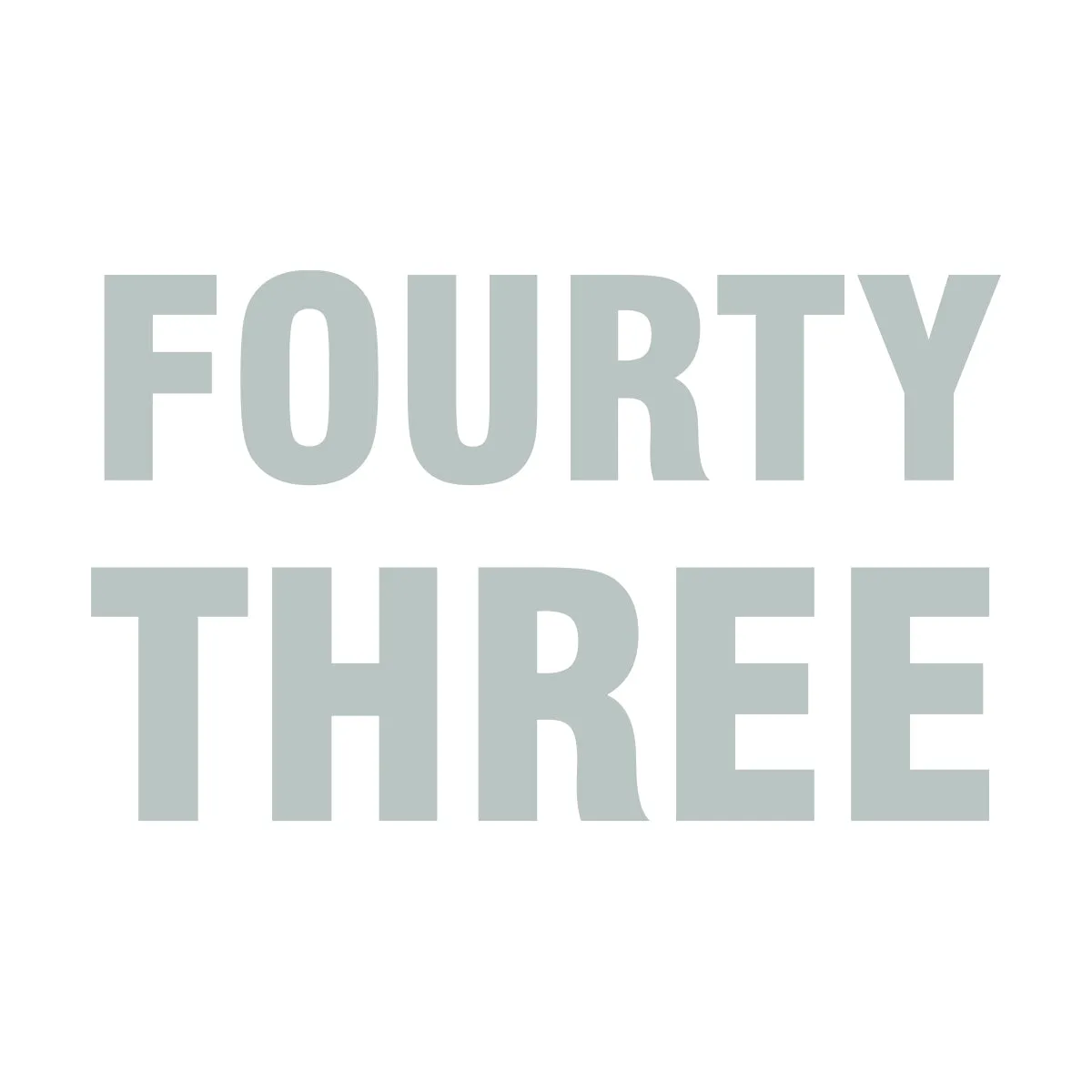 Swiss Written Number-2 Lines-Decal