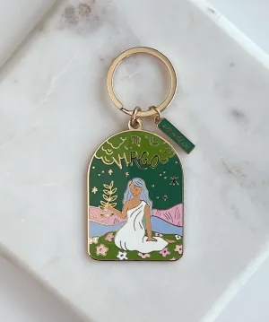 Virgo Keychain